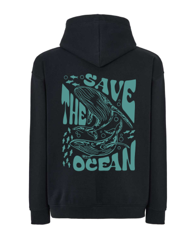 Bluza save the ocean czarna