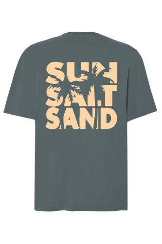 T-shirt sun salt sand palmy petrolowy.png