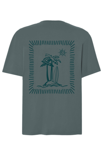 tshirt island vibes petrolowy