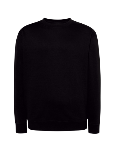 Bluza bez kaptura unisex z logo firmy