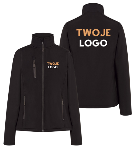 Kurtka damska softshell z logo firmy