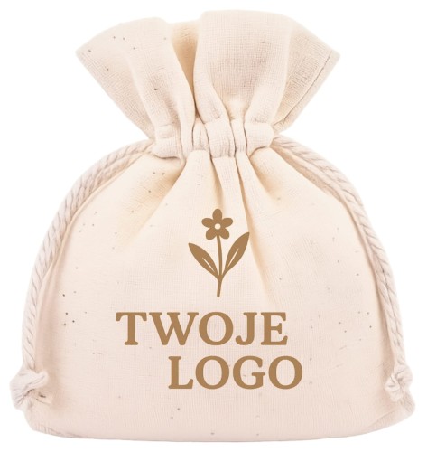 Woreczki bawełniane 9x12 z logo firmy