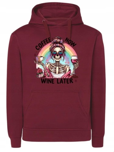 Bluza-z-kapturem-Teraz-KAWA-coffee-WINO-pozniej-SZKIELET