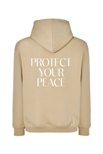 bluza waniliowa protect your peace