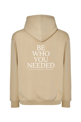bluza waniliowa oversize Be Who You Needed.png
