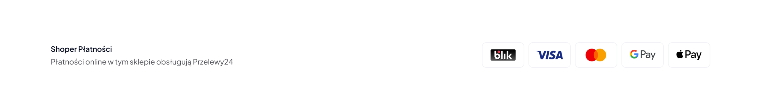 Baner płatności przelewy24