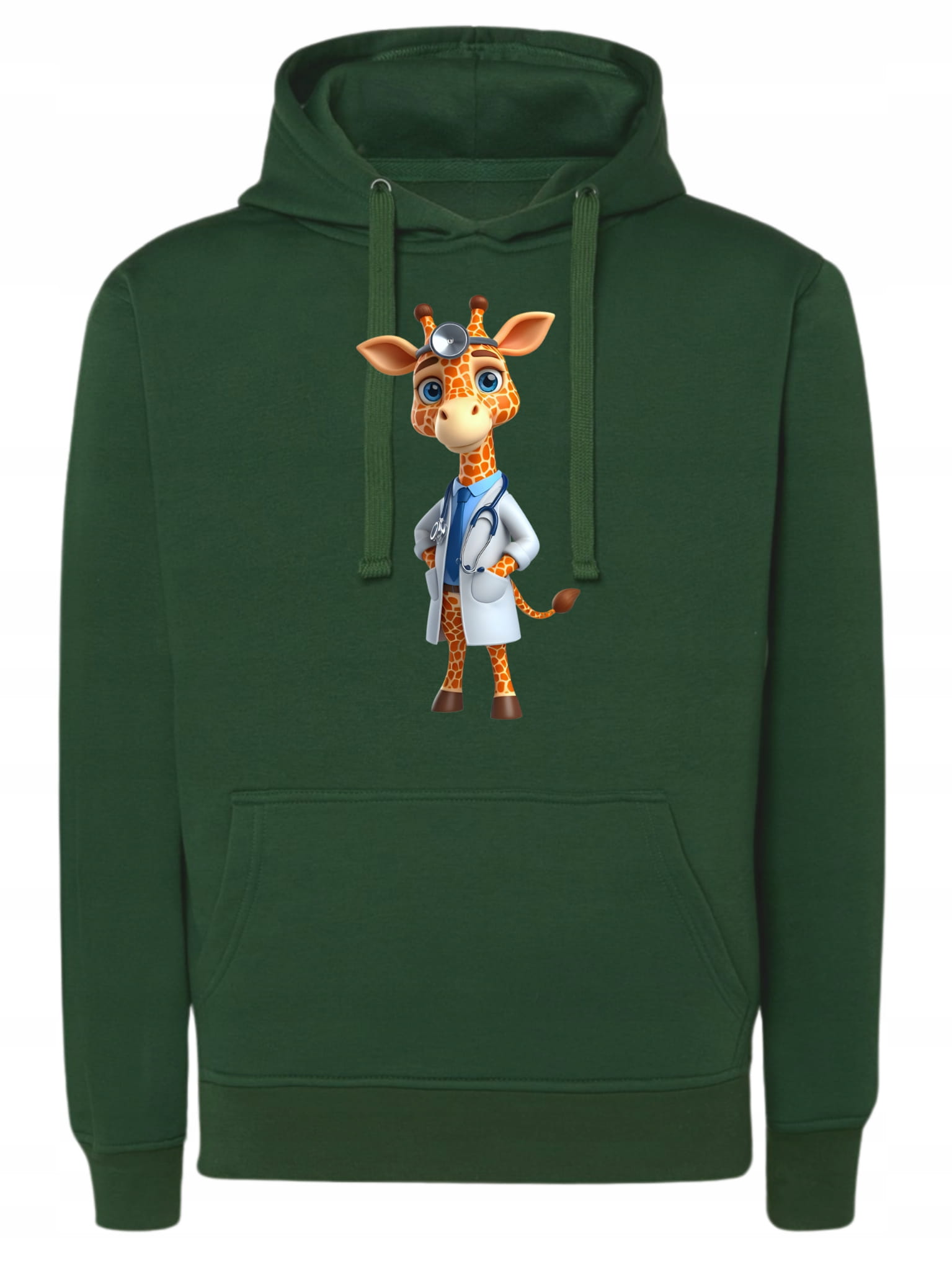 bluza żyrafa, bluza dla lekarza, prezent dla medyka, śmieszna bluza medyczna, hoodie z nadrukiem zwierząt, bluza doktor, prezent dla studenta medycyny, wygodna kangurka, odzież medyczna lifestyle, bluza z kapturem grafiką