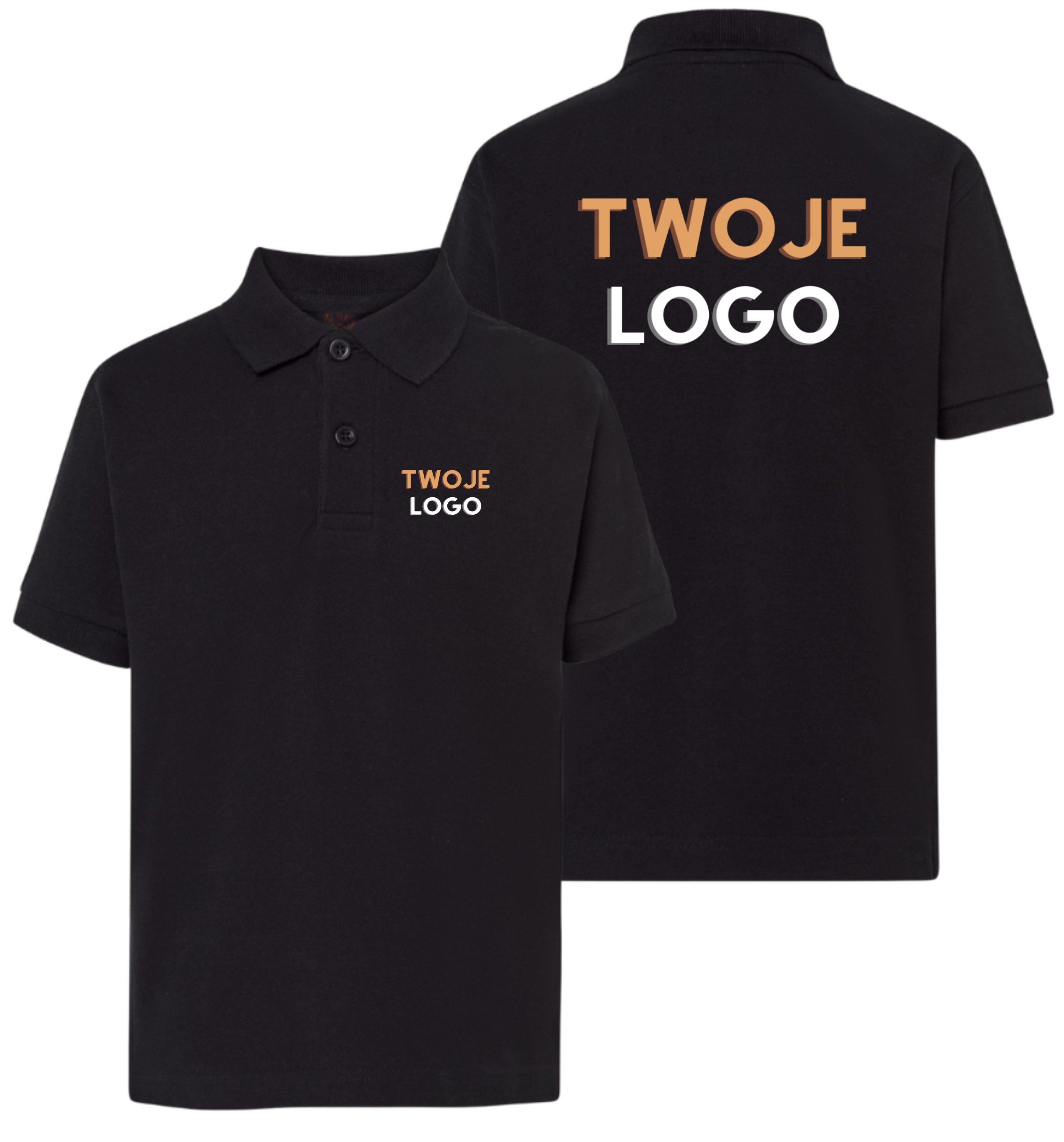 Koszulka polo męska z logo firmy