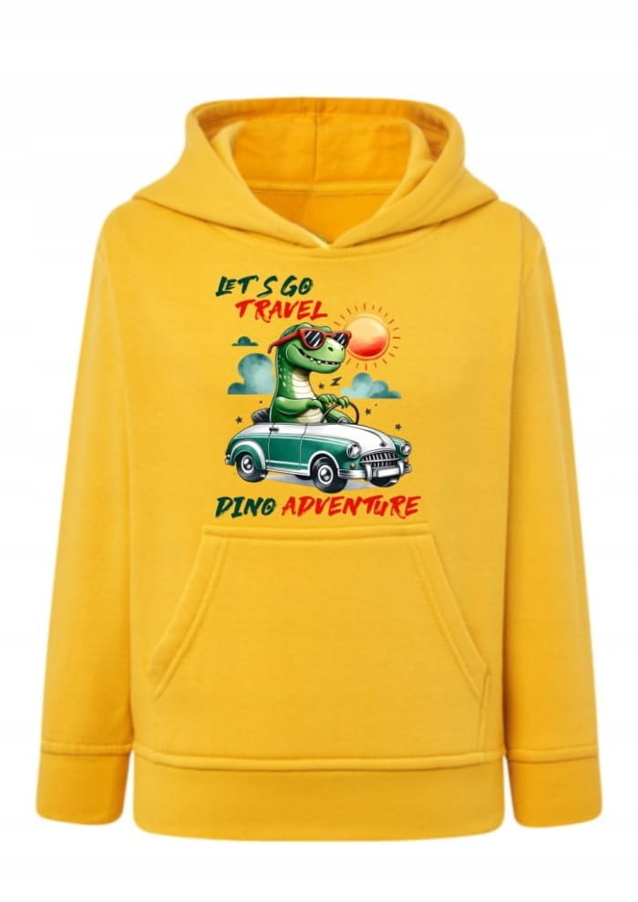 Bluza-dziecieca-z-kapturem-DINOZAUR-Auto-T-REX-travel-DINO