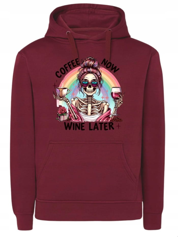 Bluza-z-kapturem-Teraz-KAWA-coffee-WINO-pozniej-SZKIELET