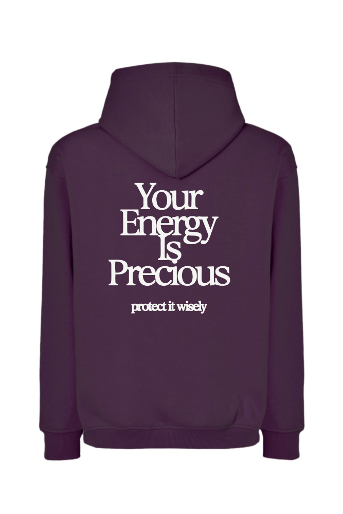 bluza śliwkowa protect your energy