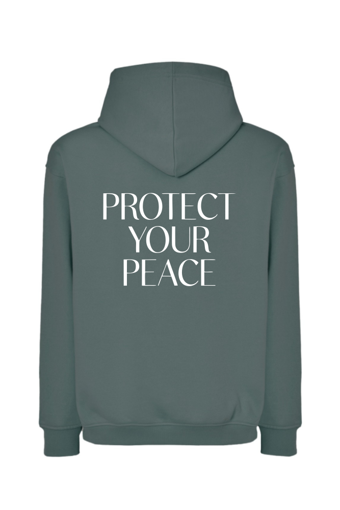 bluza petrolowa protect your peace