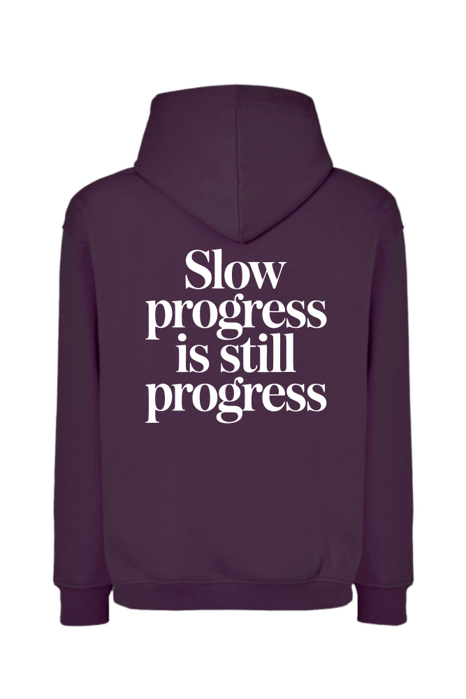bluza śliwkowa slow progress