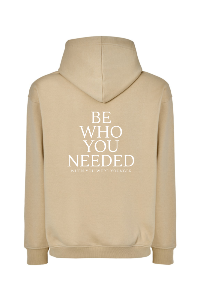 bluza waniliowa oversize Be Who You Needed.png
