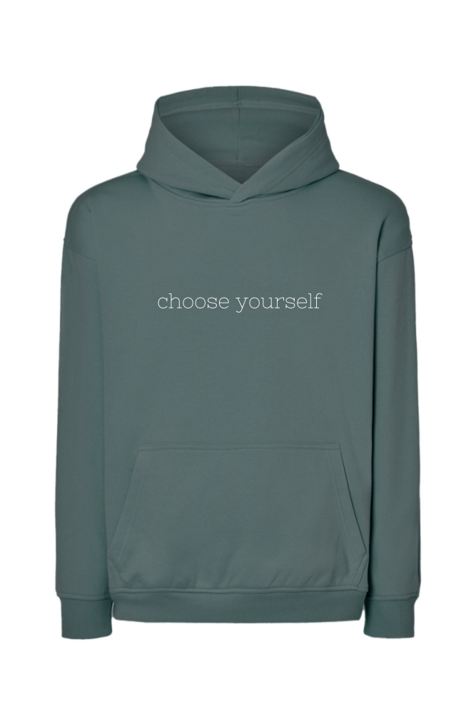 bluza petrolowa oversize choose yourself