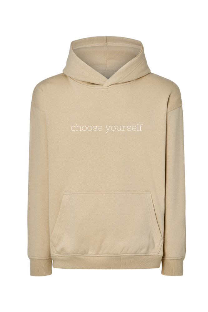 bluza waniliowa oversize choose yourself