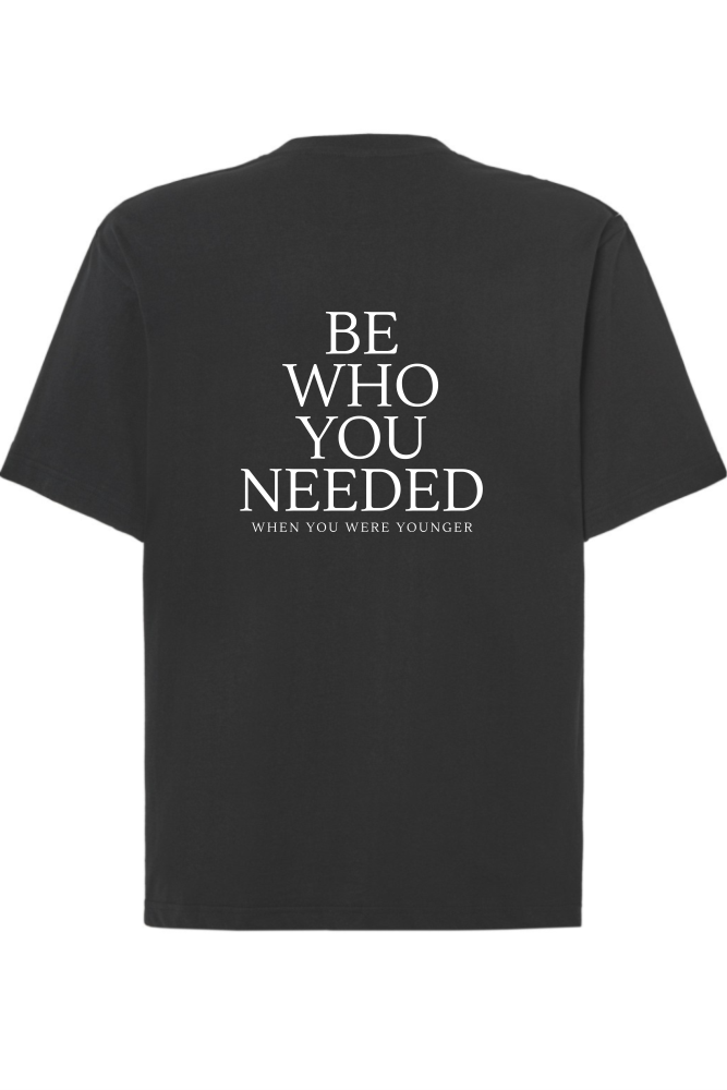 tshirt oversize czarny be who you needed