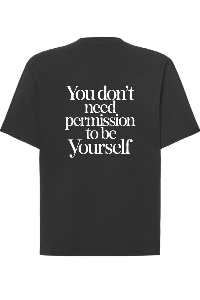 tshirt oversize be yourself czarny.png
