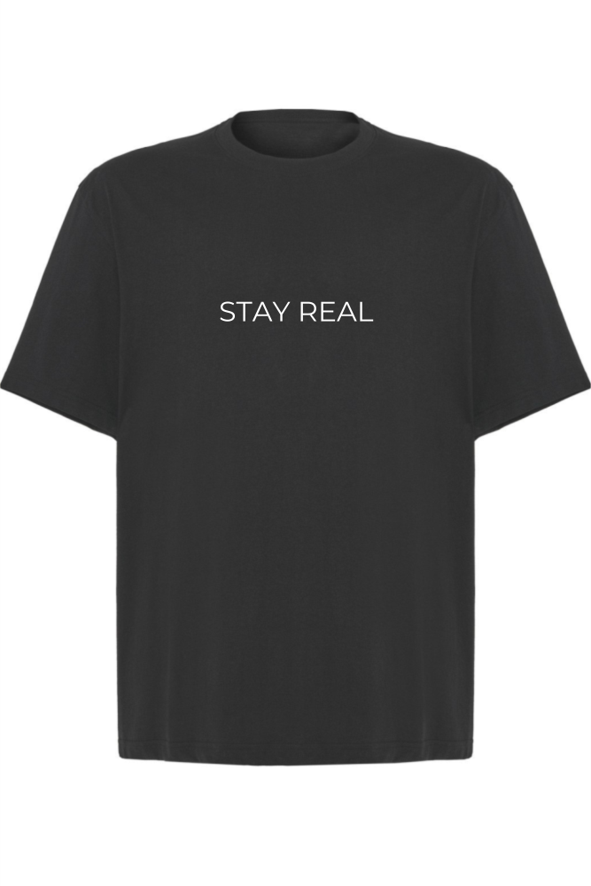 tshirt oversize stay real czarny.png