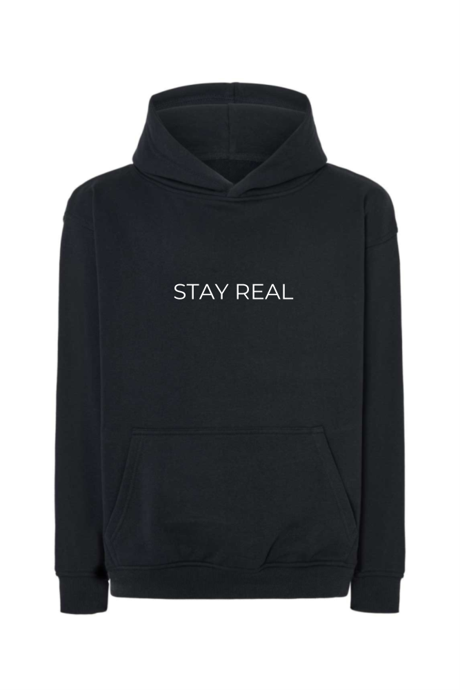 bluza oversize stay real czarna.png