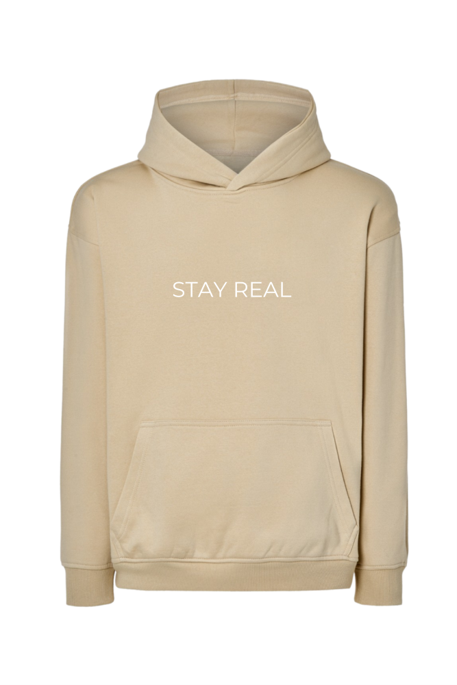 bluza oversize stay real waniliowa.png